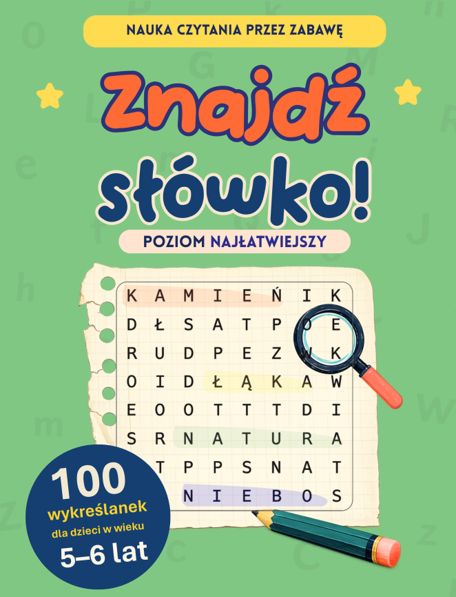 Okładka książki Znajdź słówko!